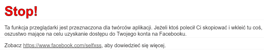 Ostrzeżenie przed atakiem